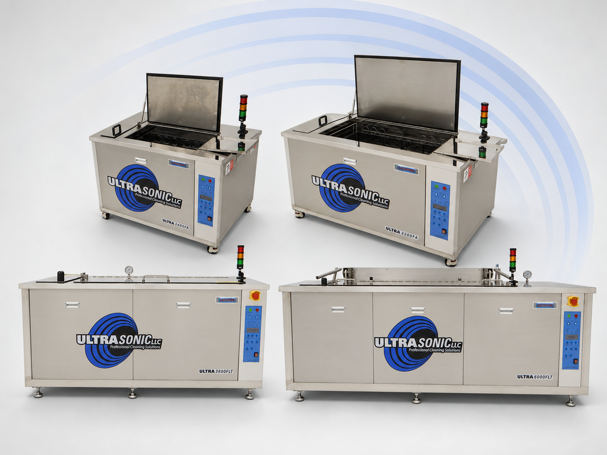 Ultrasonic Machines W/Filtration & Agitation