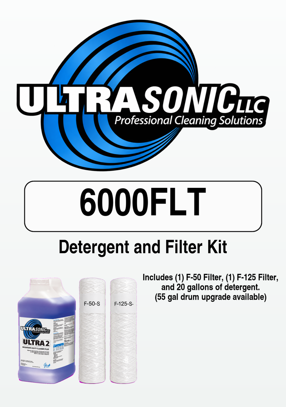 6000FLT Detergent & Filter Kit