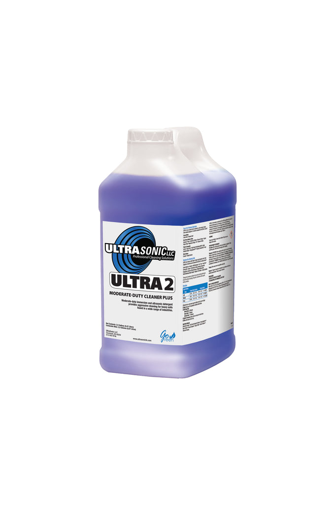 Ultra 2 Moderate Duty Ultrasonic Detergent - 2.5 Gallons