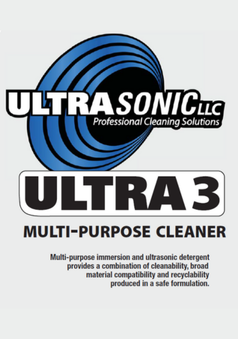 Ultra 3 Multi-Purpose Ultrasonic Detergent
